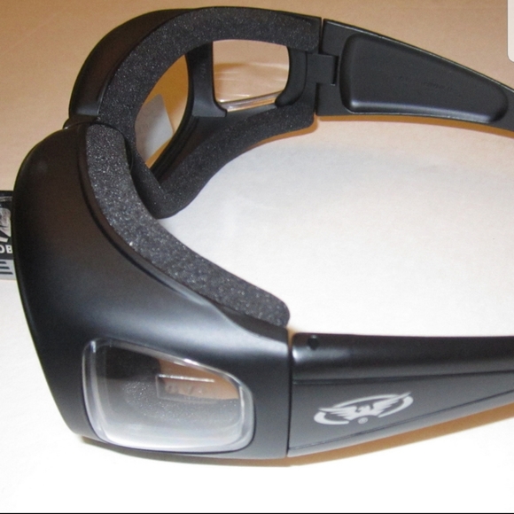 Z87 Motorcycle Glasses Clear Lens Over Biker - Picture 13 of 13